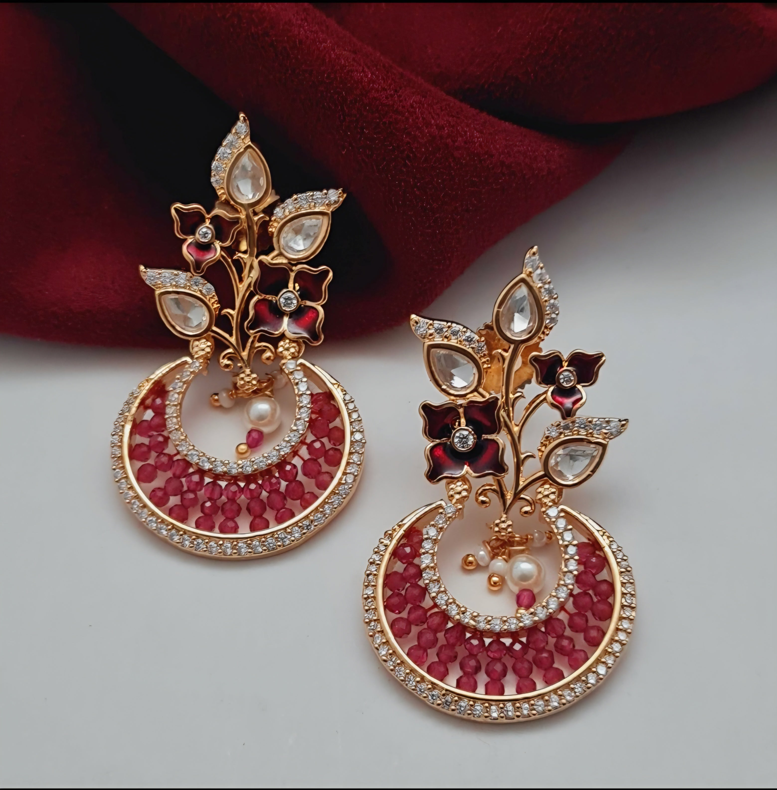Ruby Blossom Chandbalis BER001